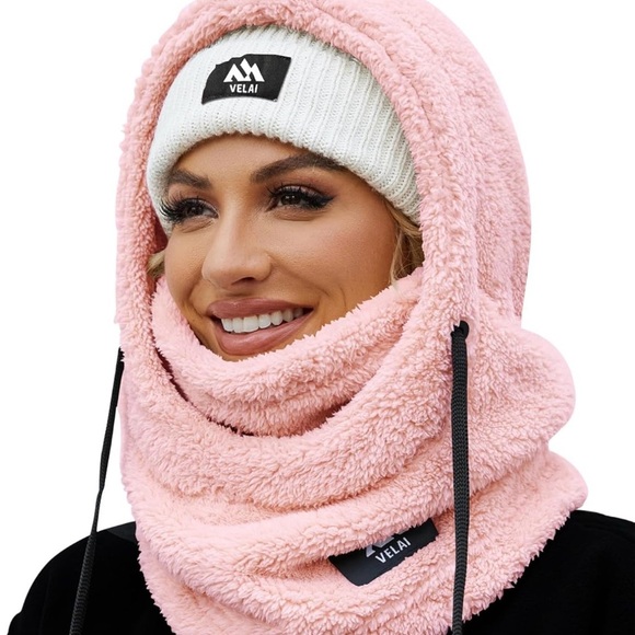 Burton Multicolor Striped Hood and Buff combo - Picture 3 of 3